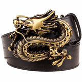 Ceinture Dragon<br> Cuir Souple - Dragon-chinois