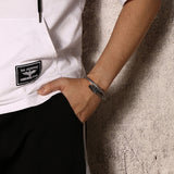 Bracelet Dragon<br> Jonc Impériale "Acier" - Dragon-chinois