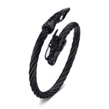 Bracelet Dragon<br> Jonc Impériale "Acier" - Dragon-chinois