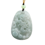 Collier Dragon<br> En Pierre de Jade - Dragon-chinois