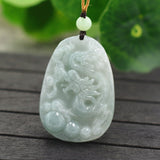 Collier Dragon<br> En Pierre de Jade - Dragon-chinois