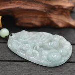 Collier Dragon<br> En Pierre de Jade - Dragon-chinois
