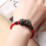Bracelet Dragon<br> Tressé pour Homme - Dragon-chinois