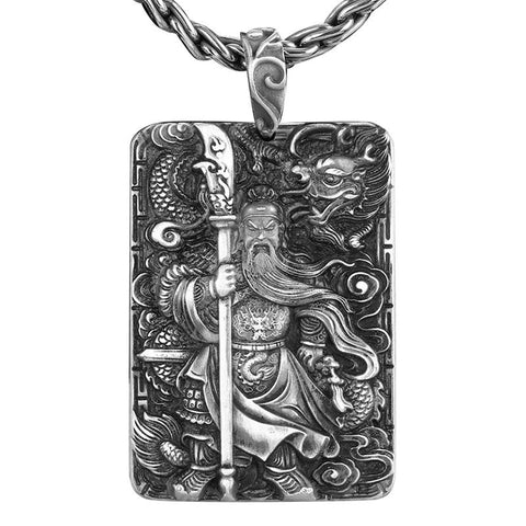 Pendentif Dragon <br> Barbu - Dragon-chinois