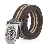 Ceinture Dragon<br> Marin en Coton - Dragon-chinois