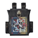 Sac à Dos Dragon<br> Cuir Noir - Dragon-chinois