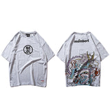 T-shirt Dragon<br> Streetwear Femme - Dragon-chinois