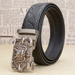 Ceinture Dragon<br> Solide en Cuir - Dragon-chinois