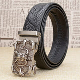 Ceinture Dragon<br> Solide en Cuir - Dragon-chinois