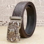 Ceinture Dragon<br> Solide en Cuir - Dragon-chinois