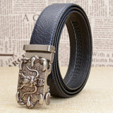 Ceinture Dragon<br> Solide en Cuir - Dragon-chinois