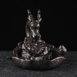 Porte Encens Dragon<br> Noir - Dragon-chinois