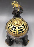 Brûle Parfum<br> Ancien en Bronze - Dragon-chinois