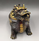Brûle Parfum<br> Ancien en Bronze - Dragon-chinois