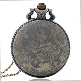 Montre Gousset<br> Noire - Dragon-chinois