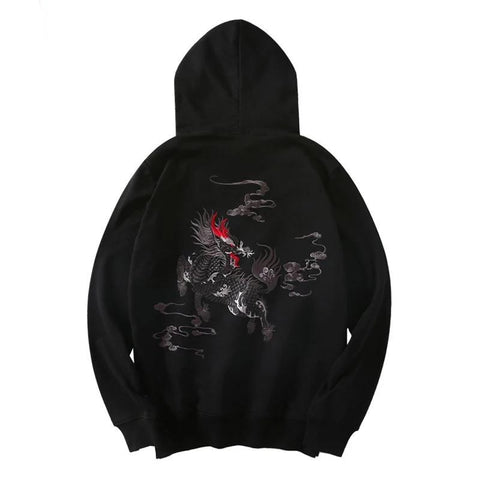 Pull Dragon<br> Lion des Nuages - Dragon-chinois