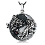 Pendentif Dragon <br> Tigre et Dragon - Dragon-chinois