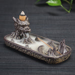 Porte Encens Dragon<br> Japonais Ancien - Dragon-chinois