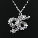Pendentif Dragon <br> Vert - Dragon-chinois