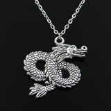 Pendentif Dragon <br> Vert - Dragon-chinois