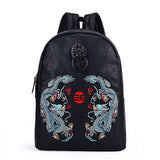 Sac à Dos Dragon<br> Cuir Homme - Dragon-chinois
